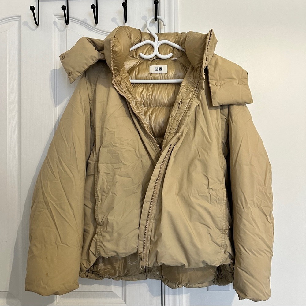 Uniqlo U Padded Parka Beige